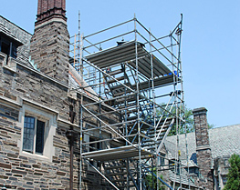 Pinnacle Scaffold Corporation - Mathey College at Princeton University